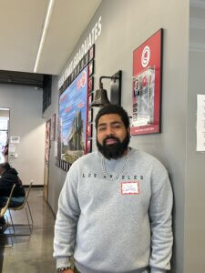 Carlos, monthly volunteer