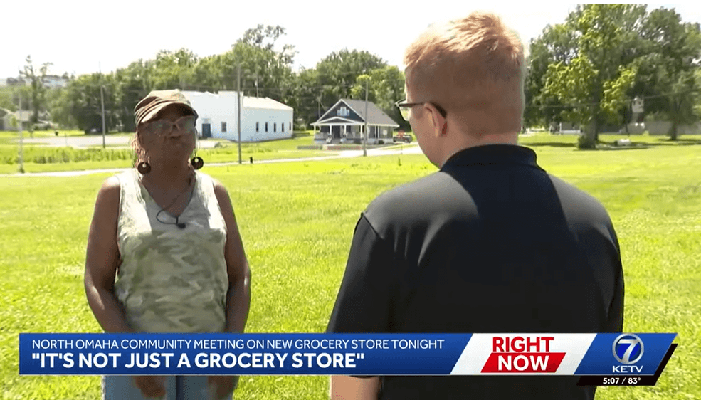 North Omaha residents tell KETV they're looking forward to the grocery store.